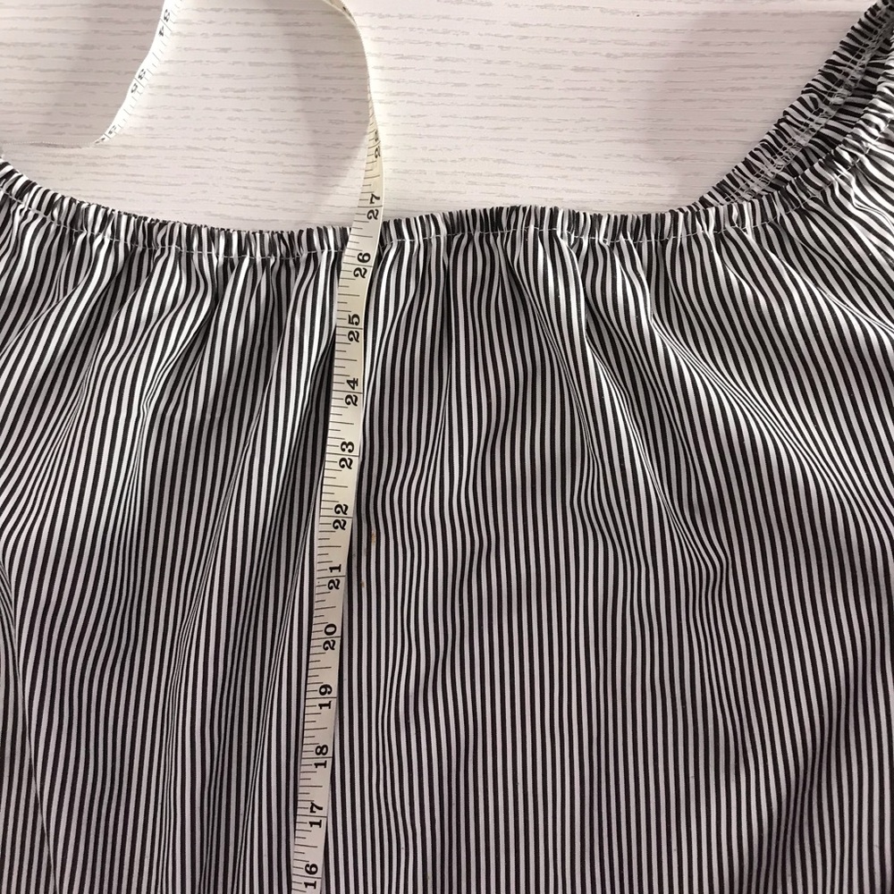 Striped Off Shoulder Top - Picture 6 of 6